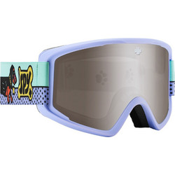 SPY Crusher Elite Μάσκα Σκι & Snowboard Παιδική Μωβ με Φακό Καθρέπτη Μαύρο