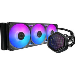 Cooler Master MasterLiquid 360 Atmos II Pixel LED Υδρόψυξη CPU 120mm ARGB για Socket 1200 / 1700 / 1851 / AM4 / AM5 / 115x