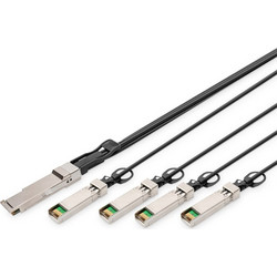Digitus Καλώδιο Οπτικής Ίνας 1m Black DN-81321