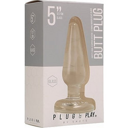 Shots Plug & Play 5" Πρωκτική Σφήνα 12.5cm Καφέ