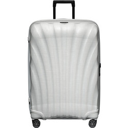 Samsonite C-LITE 122861-1627 Βαλίτσα Μεγάλη 75x51x31cm με 4 Ρόδες Ασημί