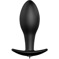 Pretty Love Anchor with Remote Control Πρωκτική Σφήνα Ασύρματη με Δόνηση 8.5cm Μαύρη