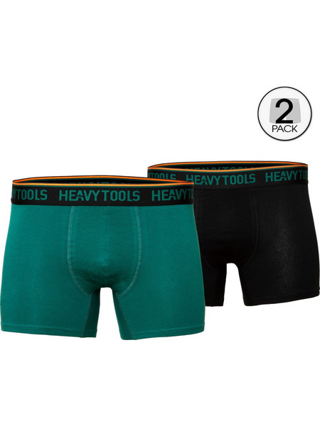 Heavy Tools Ανδρικά Μποξεράκια Σετ 2Pack HT-S23-860 Πετρόλ/Μαύρο