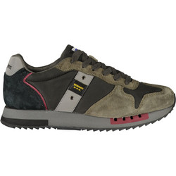 Blauer Ανδρικά Sneakers Χακί F5QUEENS01-BLKMIL