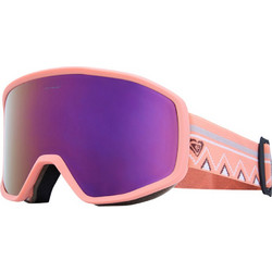 Roxy Izzy ERJTG03242-BEM0 Μάσκα Σκι & Snowboard Ενηλίκων Ροζ με Φακό Καθρέπτη Πορτοκαλί