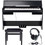 Thomann DP-33 Set Ηλεκτρικό Πιάνο Όρθιο με 88 Βαρυκεντρισμένα Πλήκτρα Black