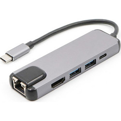 ATC 06.005.0073 USB-C Docking Station με HDMI PD Ethernet