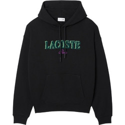 Lacoste Ανδρικό Φούτερ με Κουκούλα & Τσέπες Μαύρο 3SH5464-031