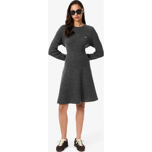 Lacoste Mini Καθημερινό Φόρεμα Πλεκτό Ανθρακί EF4161 Lacoste Mini Καθημερινό Φόρεμα Πλεκτό Ανθρακί EF4161