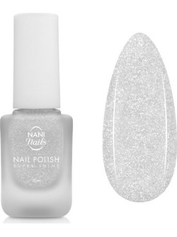 NANI Nails Super Shine Ivory Tusk Gloss Βερνίκι Νυχιών Μακράς Διαρκείας 10ml