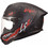 LS2 FF820 Rapid III Kaiju II Black White Red Κράνος Μηχανής Full Face 1350gr