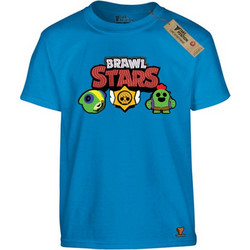 Takeposition Brawl Stars Παιδικό T-Shirt Κοντομάνικο Γαλάζιο 214-806-4769