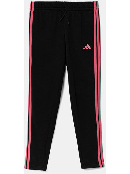 Adidas Παιδικό Παντελόνι Φόρμας Μαύρο Φούξια JY5002