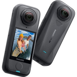 Insta360 X4 Air Standard Bundle Action Camera 360° Υποβρύχια με WiFi και Οθόνη Μαύρη