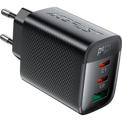 Acefast A108 Φορτιστής χωρίς Καλώδιο με Θύρα USB-A & 2 Θύρες USB-C 67W Power Delivery