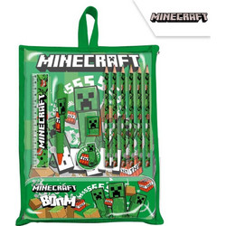 Minecraft Σετ Ζωγραφικής 30x22.5cm 12τμχ