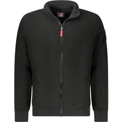 Nautica Ανδρική Ζακέτα Fleece με Φερμουάρ Μαύρη 859532