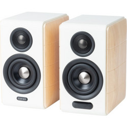 Edifier S880DB MKII Αυτοενισχυόμενα Ηχεία με Bluetooth & Wi-Fi 88W Λευκό Μπεζ (Ζεύγος)