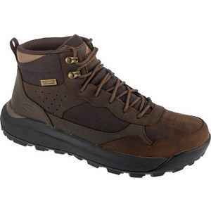 Skechers Cambert - Harlan Ανδρικά Μποτάκια Suede Καφέ 210932-COC