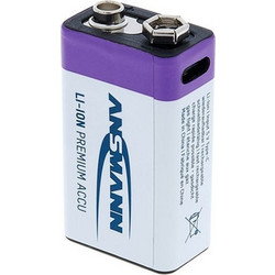Ansmann Rechargeable USB-C 400mAh 9V 1τμχ