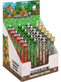 Pyramid Minecraft Στυλό Gel που Σβήνει SR2404546