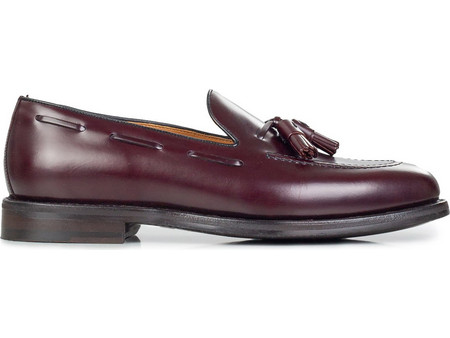 Berwick Ανδρικά Μοκασίνια Loafers Δερμάτινα Μπορντό 4949100