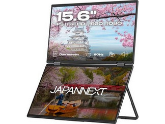 JAPANNEXT JN-DMD-IPS156F Dual IPS Φορητό Monitor 15.6" 1920x1080 FHD 60Hz 20ms
