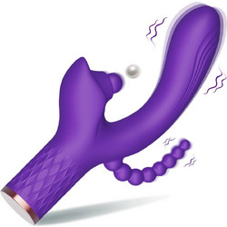 Διπλός Δονητής Μπλε Lotus Patty Vibrator