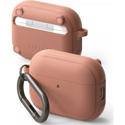 Ringke Onyx MagSafe Θήκη TPU με Γάντζο για Apple AirPods Pro 3 Κοραλί