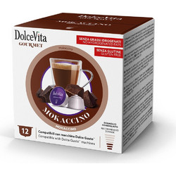 Dolce Vita Κάψουλες Mocaccino Mokaccino Συμβατές με Μηχανή Dolce Gusto 12τμχ