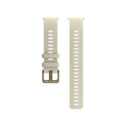 Polar WB Λουράκι Σιλικόνης White / Silver (Universal 20mm)
