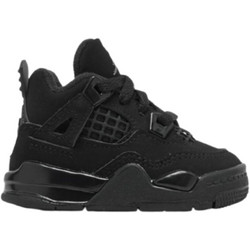 Jordan Air 4 Παιδικά Sneakers Μποτάκια Μαύρα IB4387-010