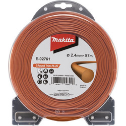 Makita E-02761 Μεσινέζα Στρογγυλή 2.4mm x 87m