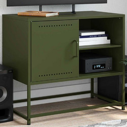 vidaXL Έπιπλο Τηλεόρασης Μεταλλικό N / A Μ68.5xΠ39xΥ60.5cm 846522