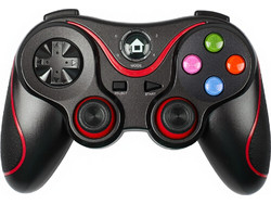 XO GP5 Wireless Controller για PC PS4 Switch & Android Black Red NO-XO-585683