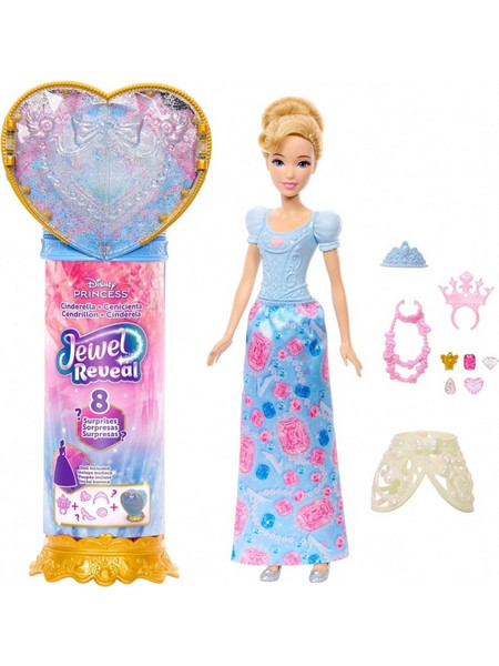 Mattel Disney Princess Jewel Reveal Cinderella