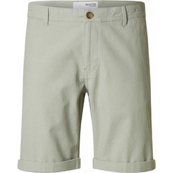 Selected Ανδρική Βερμούδα Chino Πράσινο Mint 16092357