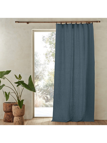 La Redoute Κουρτίνα με Γάντζους 140x220 Private 350013015 Μπλε