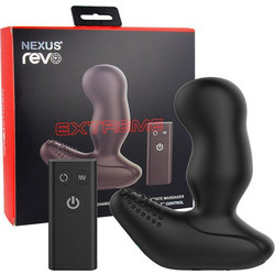 Nexus Revo Extreme Πρωκτική Σφήνα Ασύρματη με Δόνηση 14.6cm Μαύρη