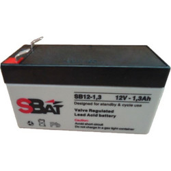 SBAT SB12-1.3 Μπαταρία VRLA-AGM 12V 1.3Ah