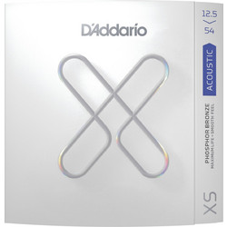 D'Addario XS Σετ 6 Χορδές Ακουστικής Κιθάρας Phosphor Bronze 12-54" Extra Light Tension