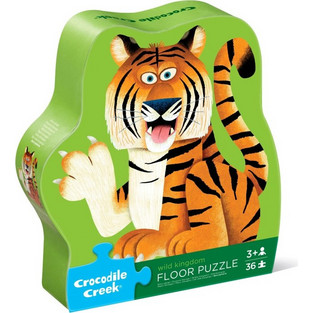 Παιδικό Puzzle Crocodile Creek Δαπέδου Wild Kingdom 36 Κομμάτια