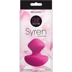 NS Novelties Luxe Syren Πρωκτική Σφήνα 7.5cm Ροζ