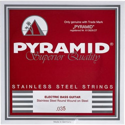 Pyramid 187998 Χορδή Ηλεκτρικού Μπάσου Stainless Steel 35"