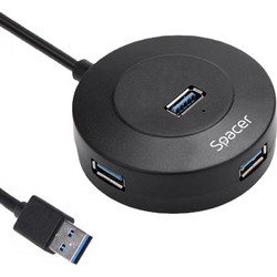 Spacer SPHB-USB-4U-02 USB Hub με 4 Θύρες