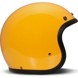DMD Retro Yellow Κράνος Μηχανής Jet
