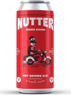 Strange Χ Brew Earth Gravel Brewing Nutter Xmas Rider