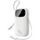 Baseus Enerfill FC31 Qpow 3 Power Bank 10000mAh 45W με Θύρα USB-A & Θύρα USB-C Moon White