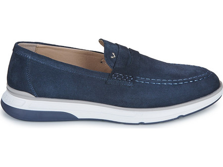 Martinelli Walden Ανδρικά Μοκασίνια Loafers Καστόρινα Navy Μπλε 1606-2741X