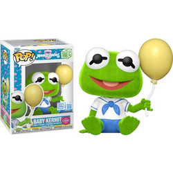 Funko Pop! Disney The Muppets Babies 1696 Baby Kermit Flocked Special Edition